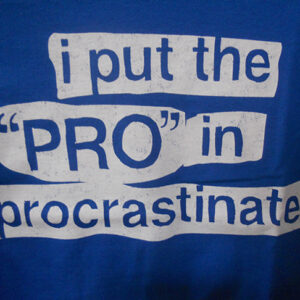 Procrastination